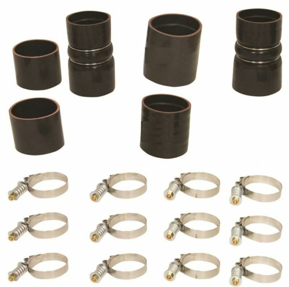 Heavy Duty Silicone Intercooler Boot Kit For 99.5-03 Ford F-250 F-350 7.3 Diesel