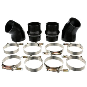 Heavy Duty Silicone Intercooler Boot Kit For 94-02 Dodge Ram Cummins 5.9L Diesel