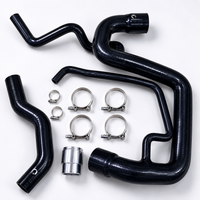 Heavy Duty Silicone Coolant Hose Kit Fits 2006-2010 Chevy Silverado GMC Sierra 6.6L Duramax