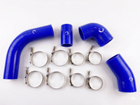 Heavy Duty Silicone Intercooler Boot Kit Fits 2002-2004 Chevy 6.6L Duramax LB7