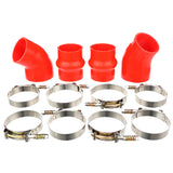 Heavy Duty Silicone Intercooler Boot Kit For 1994-2002 Dodge Ram Cummins 5.9L Diesel