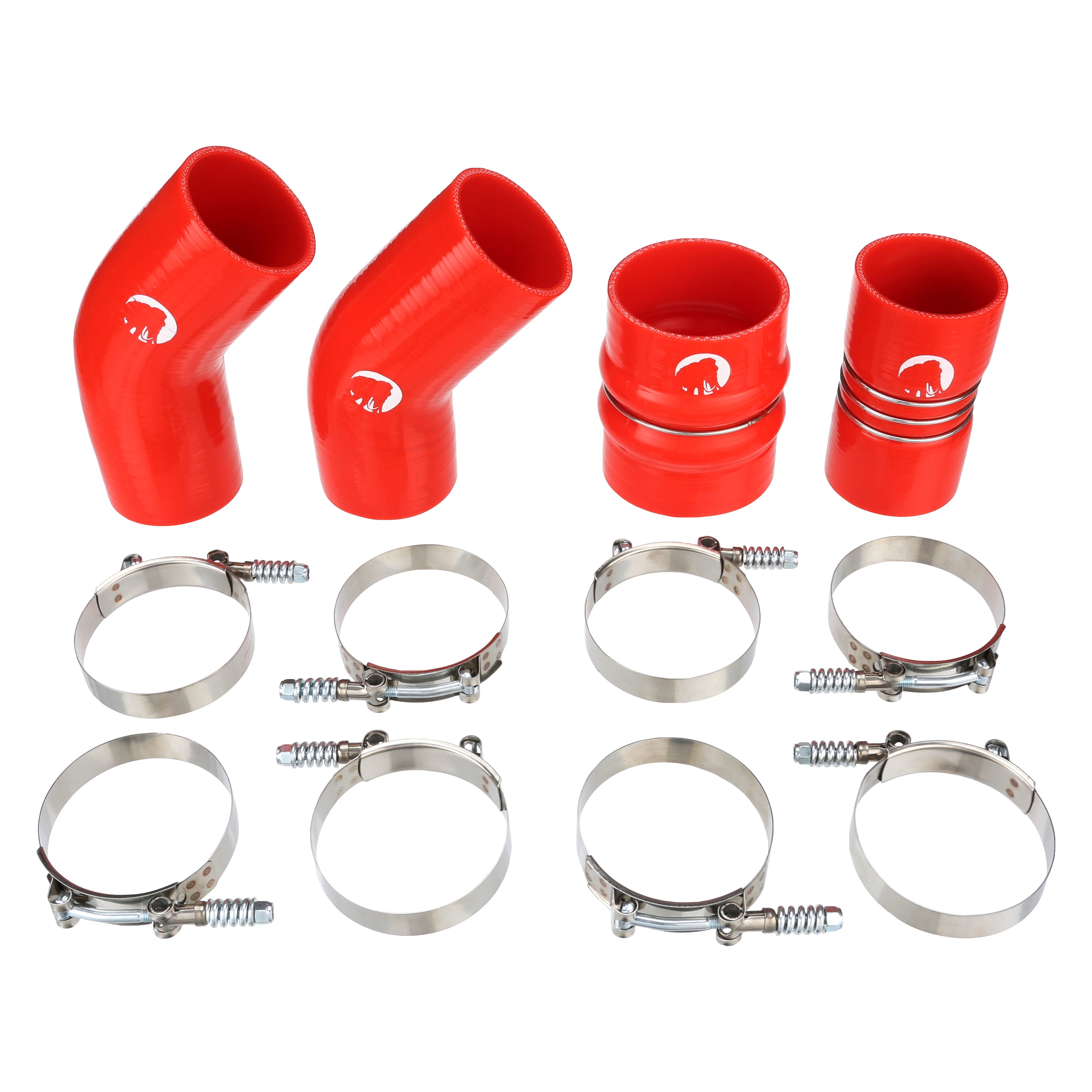 Heavy Duty Intercooler Boot Kit Fits 13-18 Dodge Ram Cummins 6.7L ...