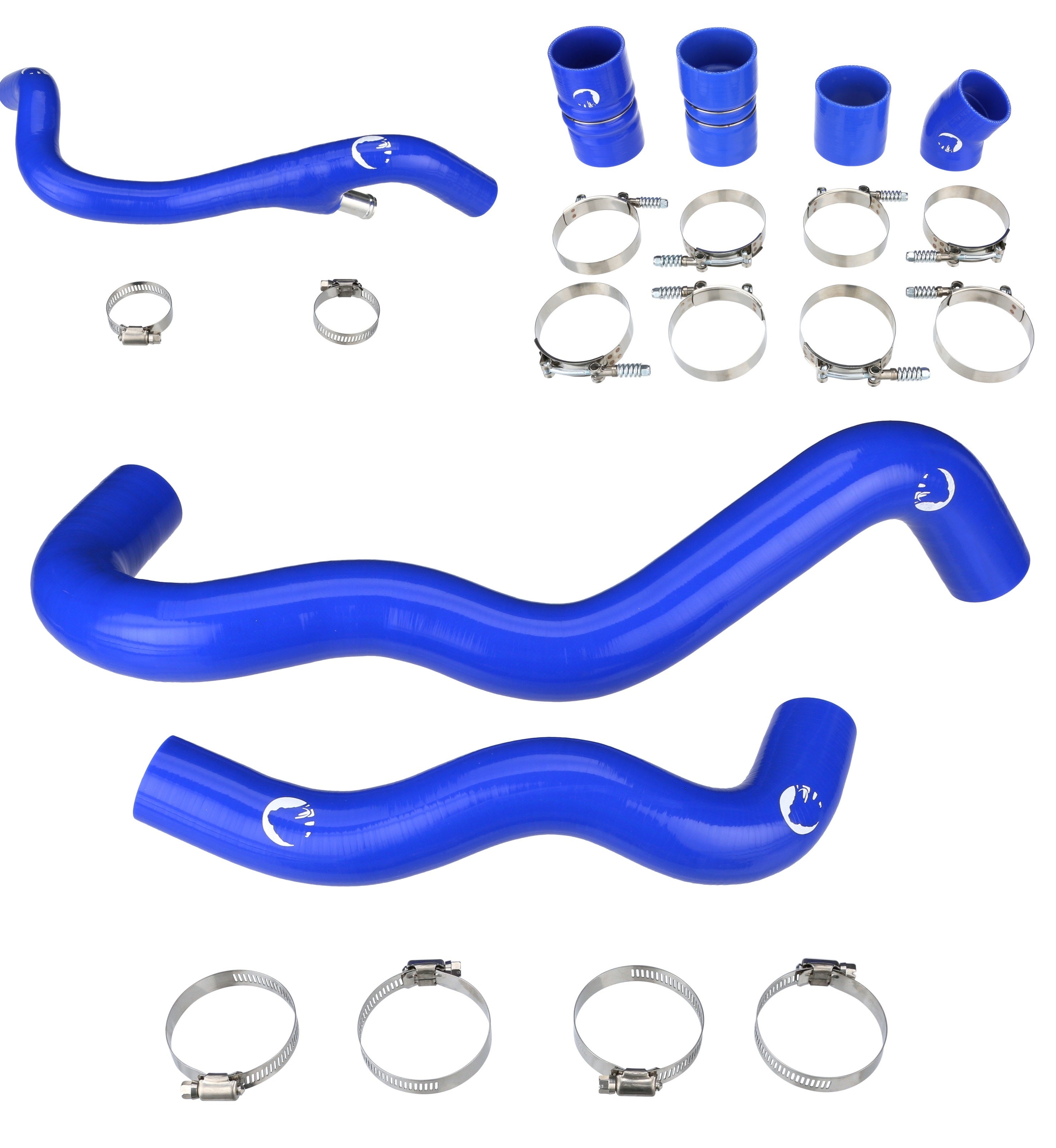 Silicone Radiator Hose and Intercooler Boot Kit For 03-04 Ford F-250 F-350 6.0L