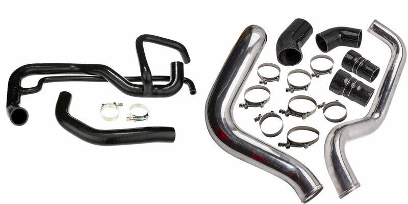 Silicone Intercooler Boot and Radiator Coolant Hose Kit For 02-04 GM Duramax 6.6